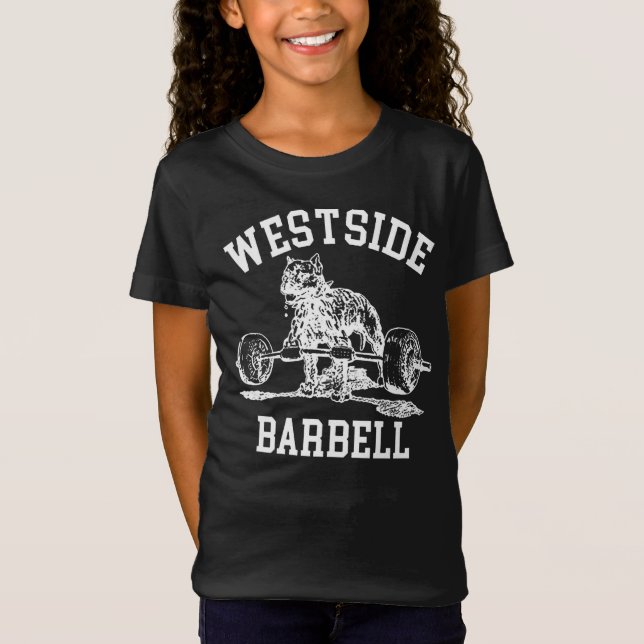 Westside Barbell Gym Weight Lyfts Exercise Fitne T Shirt (Framsida)