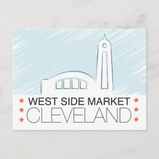 Westside Market of Cleveland Postcard Vykort
