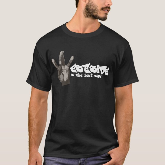 Westsiden är den bäst sidan tee shirt (Framsida)