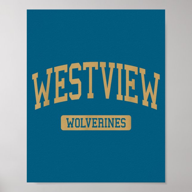 Westview high school hs san diego ca universitets  poster (Framsidan)
