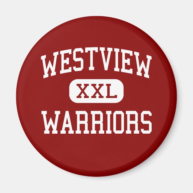 Westview - Warriors - High School - Topeka Indiana Magnet (Framsidan)