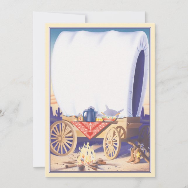 Westward Ho © Anteckningskort (Framsida)