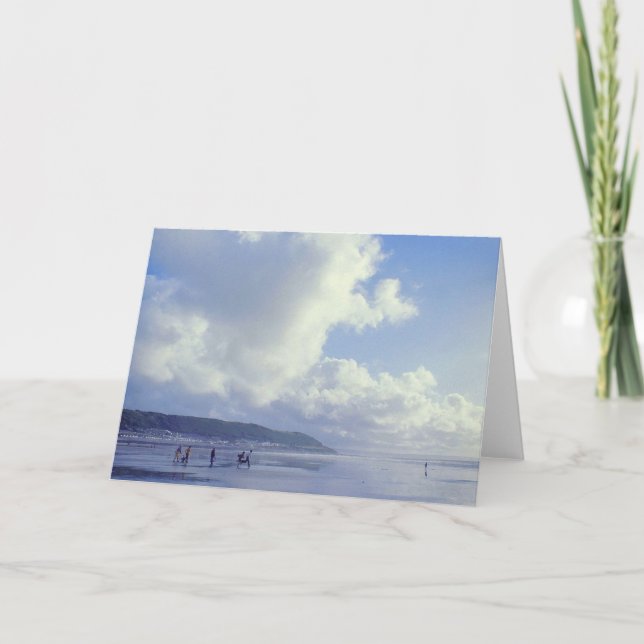 Westward Ho, North Devon, Förenade kungariket Helgkort (Framsida)