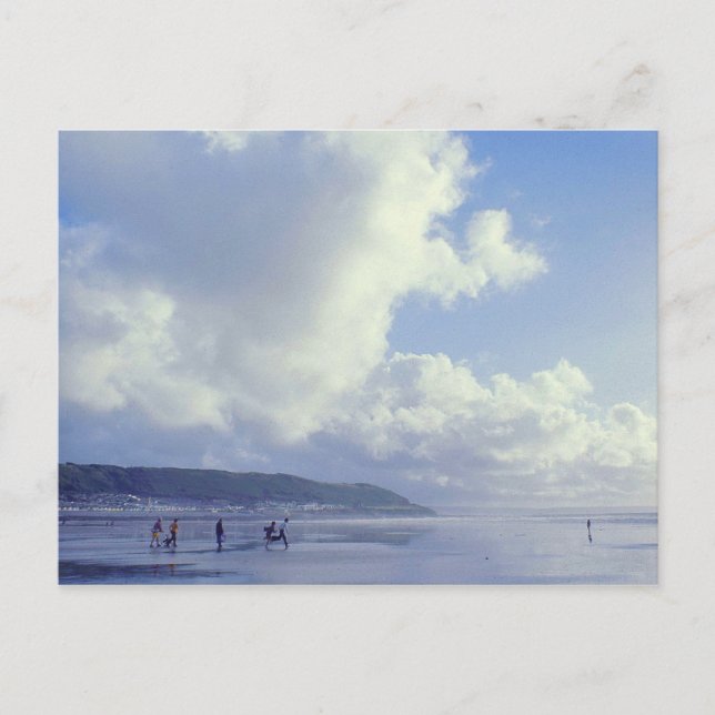 Westward Ho, North Devon, Förenade kungariket Vykort (Framsida)