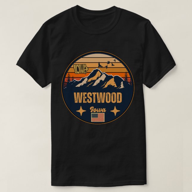 Westwood, Iowa T Shirt (Design framsida)