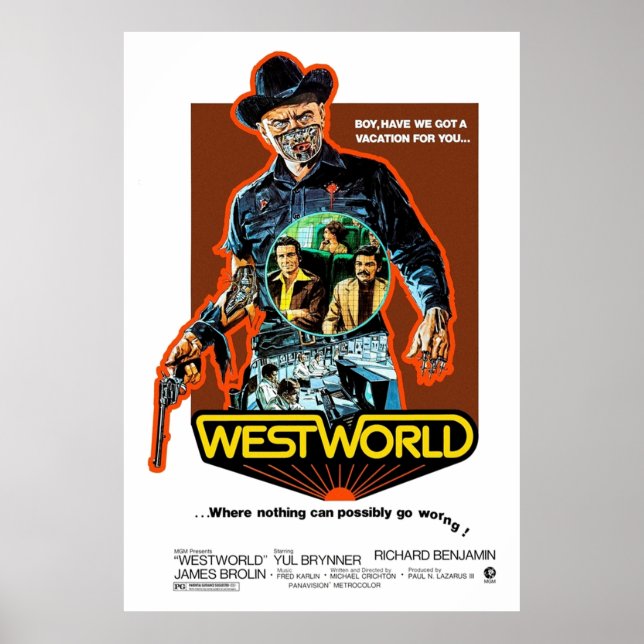 Westworld 1973 poster (Framsidan)
