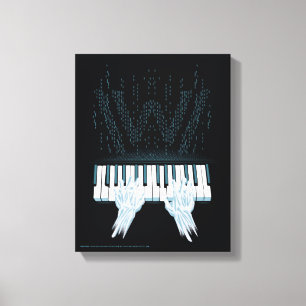 Westworld Android Händer på Player Piano Canvastryck