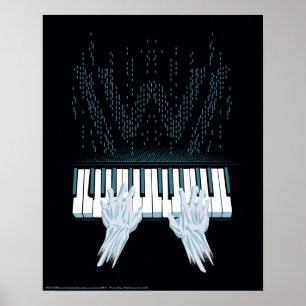 Westworld Android Händer på Player Piano Poster
