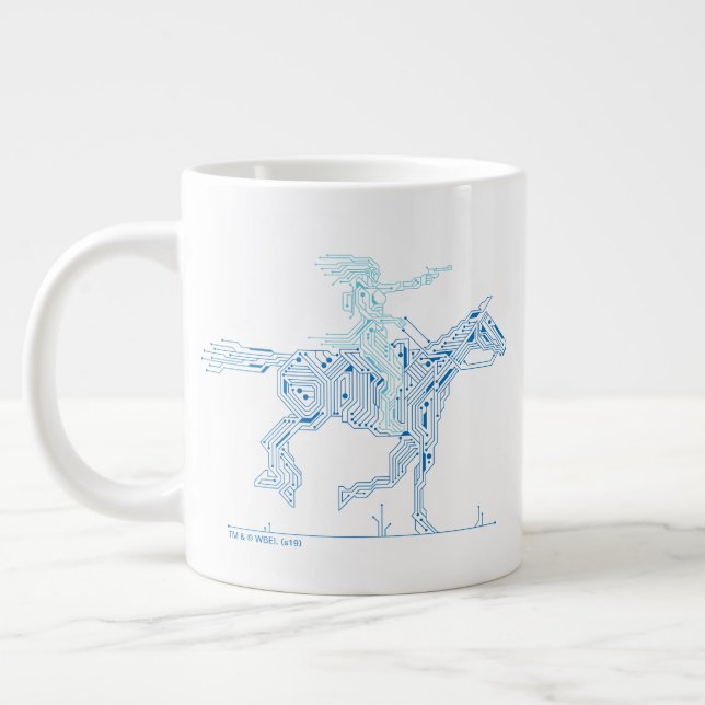 Westworld | Dolores Riding Horse Circuit Graphic Jumbo Mugg (Vänster)