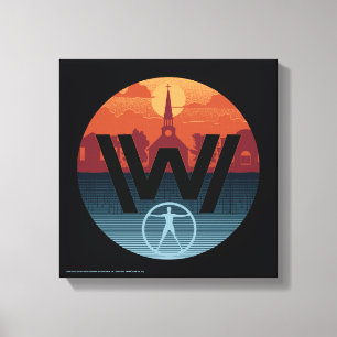 Westworld Escalante Church Logotyp Canvastryck