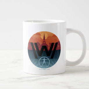 Westworld Escalante Church Logotyp Jumbo Mugg