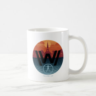 Westworld Escalante Church Logotyp Kaffemugg
