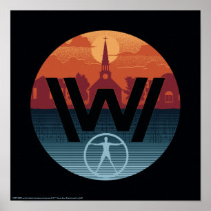 Westworld Escalante Church Logotyp Poster