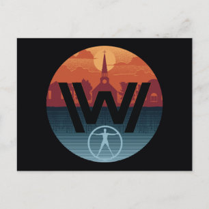 Westworld Escalante Church Logotyp Vykort
