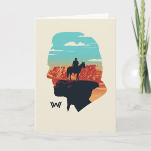 Westworld Ford Silhouette of Man in Black Kort