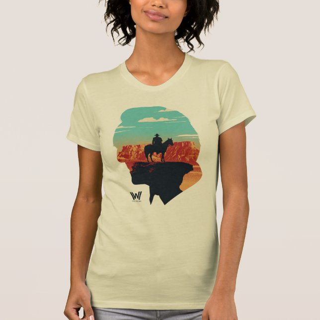 Westworld | Ford Silhouette of Man in Black T Shirt (Framsida)