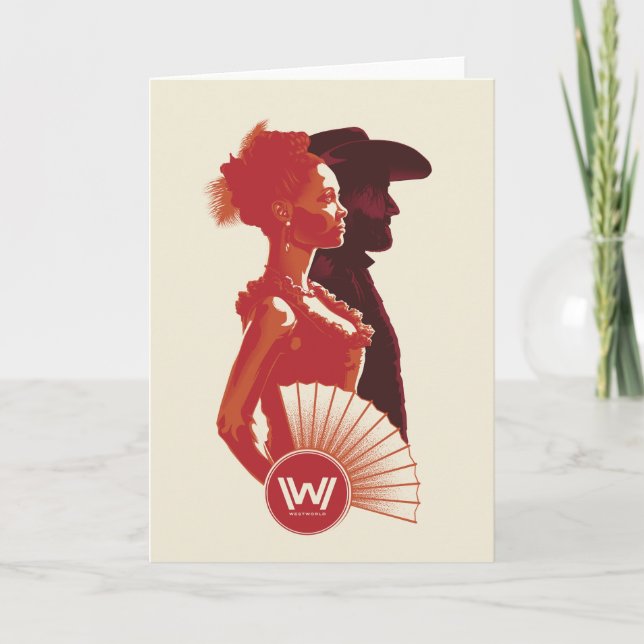 Westworld | Maeve & tyranniserar stencilerar Kort (Framsida)