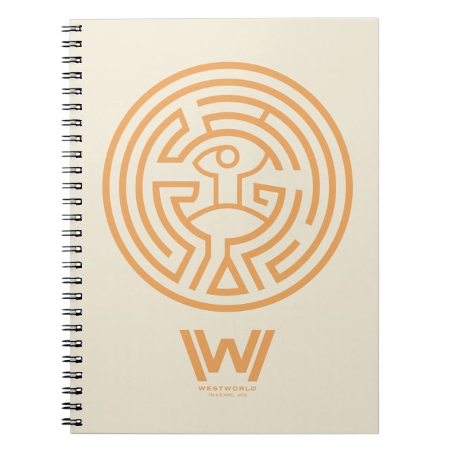 Westworld | Maze-symbol Anteckningsbok (Framsidan)