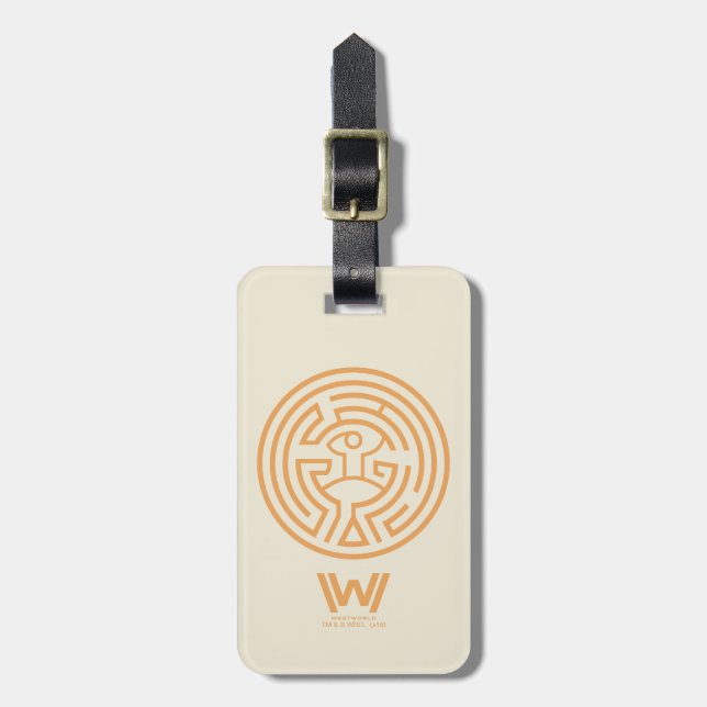 Westworld | Maze-symbol Bagagebricka (Vertikal Framsida)