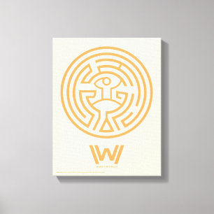 Westworld   Maze-symbol Canvastryck