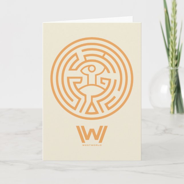 Westworld | Maze-symbol Kort (Framsida)