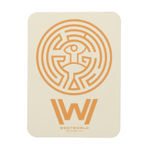 Westworld Mazesymbolet Magnet