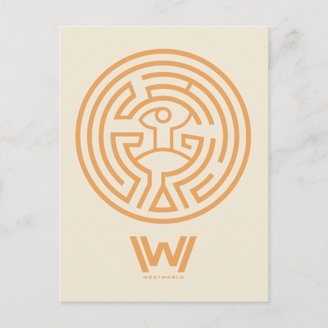 Westworld | Mazesymbolet Vykort (Framsida)