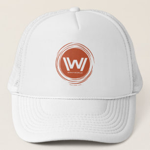 Westworld Stiliserad Logotyp Sol Keps