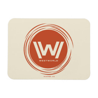 Westworld | Stiliserad Logotyp Sol Magnet
