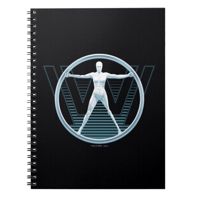 Westworld | Vitruvian Android Logotyp Anteckningsbok (Framsidan)