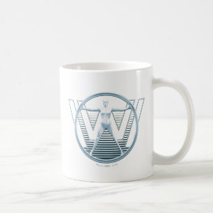 Westworld Vitruvian Android Logotyp Kaffemugg