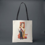 Westworld | Wyatt & Man i Black at White Church Tygkasse<br><div class="desc">Kolla in den här kollagefärgade bilden av Dolores Abernathy som Wyatt och Mannen i svart vid den vita kyrkan i Escalante.</div>