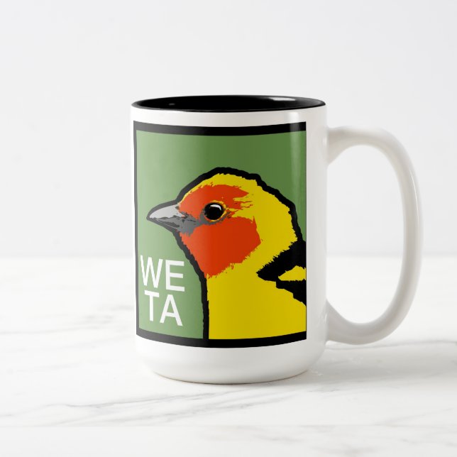 WETA-mugg Två-Tonad Mugg (Höger)