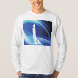 Weta Trimarandesign på långärmadT-tröja Tee Shirt