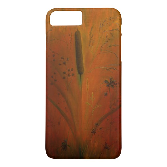 Wetland plantor Cattail Case-Mate iPhone Skal (Baksida)