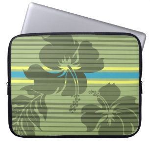 Wetsuit för Neoprene för Lihue hibiskusrand Laptop Sleeve