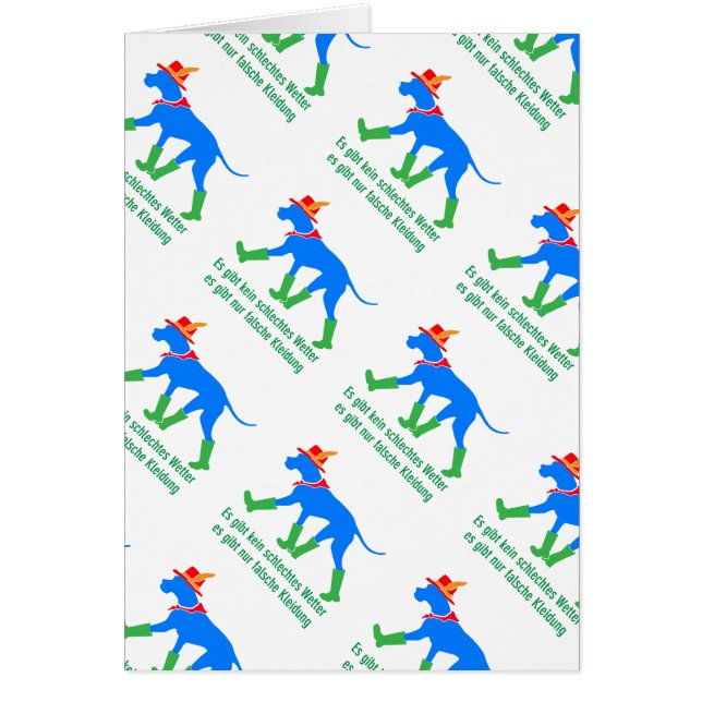 Wetterdogge Hälsningskort (Framsidan)