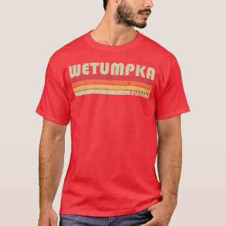 Wetumpka Al Alabama City Hem Rötter 70S 80S familj T Shirt