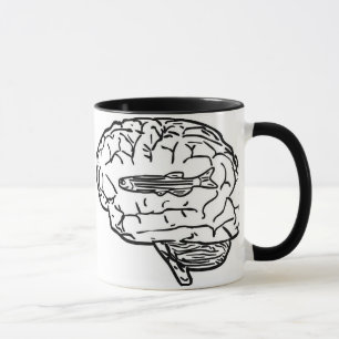 We've harzebrafish på hjärnan! mugg