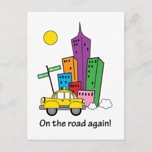 We've Moved Cityscape - Vykort