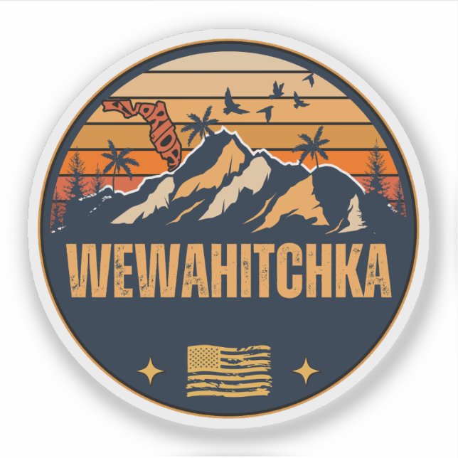 Wewahitchka, Florida  Klistermärken (Framsida)