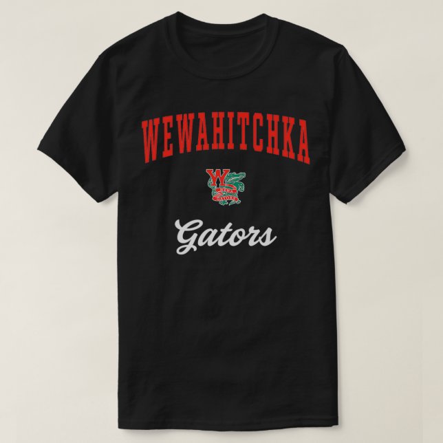 Wewahitchka High School Gators Premium T Shirt (Design framsida)