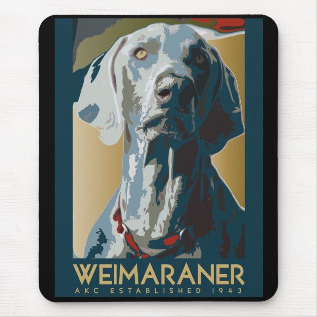 Wewimaraner nation: Weimaraner 1943 Musmatta (Framsidan)
