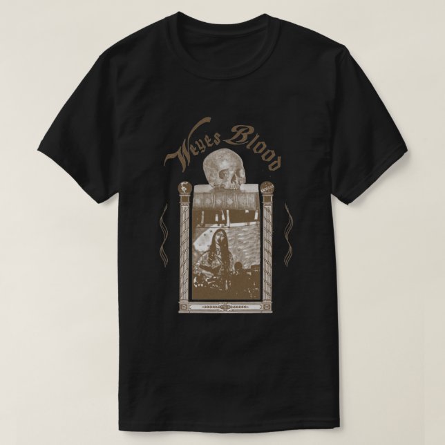 Weyes Blood Mörk Classic T-Shirt (Design framsida)