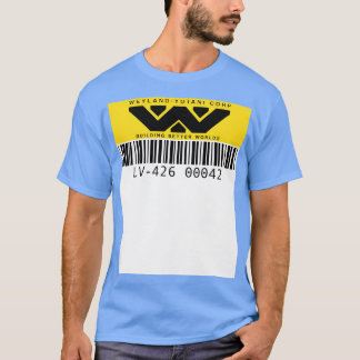 Weyland Yutani Asset märkre Baseball T Shirt