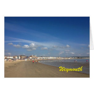Weymouth Beach Hälsningskort