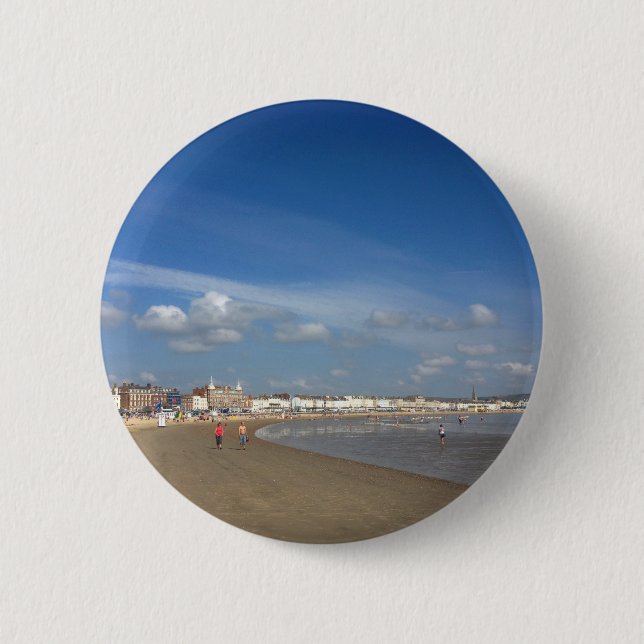 Weymouth Beach Knapp (Framsida)