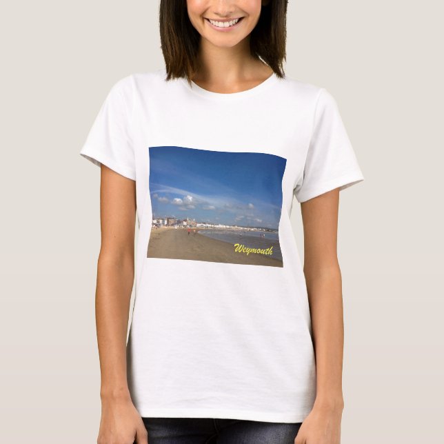 Weymouth Beach T-shirt (Framsida)