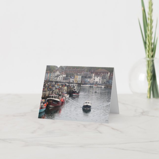 Weymouth Dorset Foleting Card Kort (Framsida)