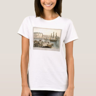Weymouth hamn, från 'en resa runt om underbar tee shirt